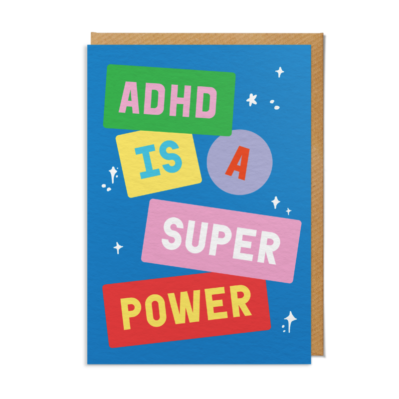 Encouragement Card — “ADHD Is A Superpower”