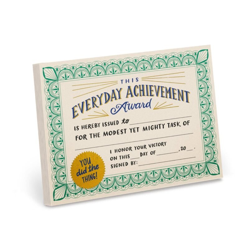 Em & Friends Everyday Achievement Certificate Notepads (New Version) (Notepad/Sticky Notes)