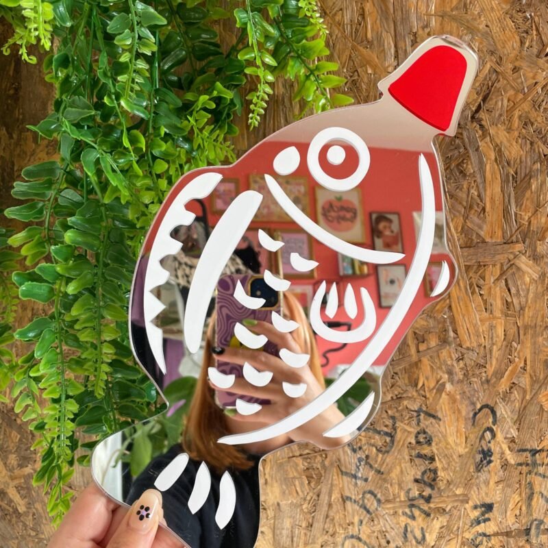Sushi Soy Sauce Fish Mirror