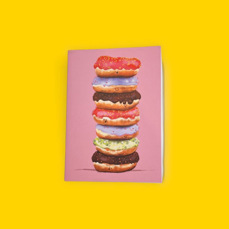 Cute Donuts Greeting Card