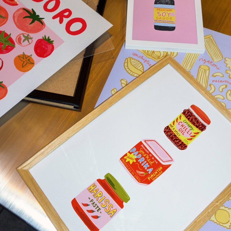 Spice Lovers Art Print A5