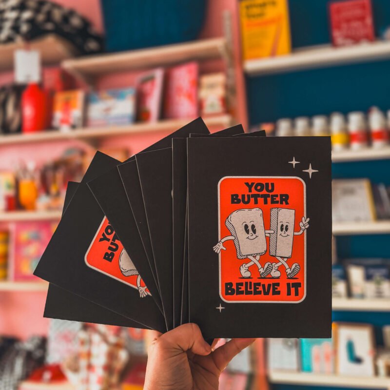 Lined Notebook - You Butter Believe It