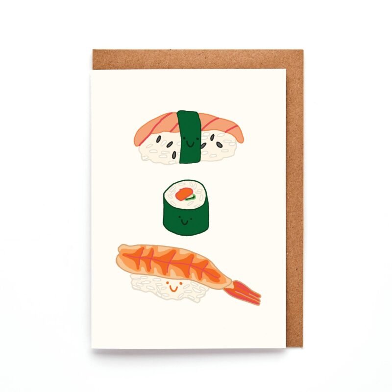 Mini Sushi Card