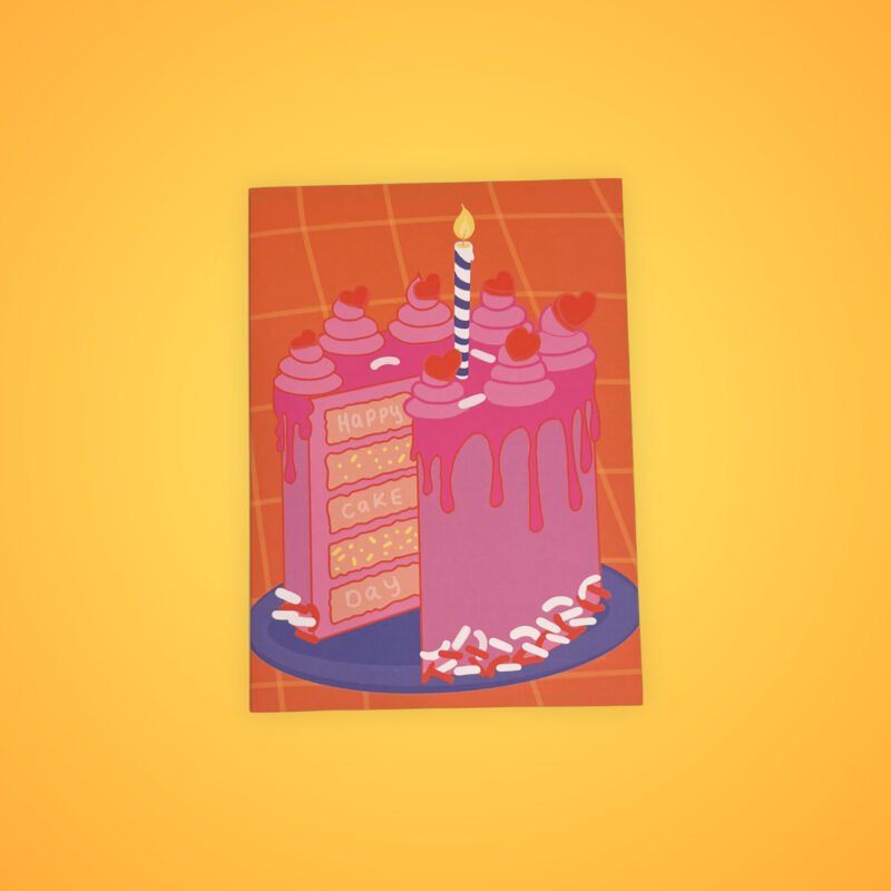 Happy Cake Day Birthday Card