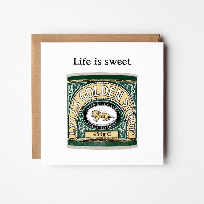 Life is Sweet Greeting Card