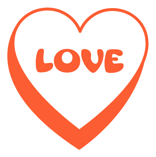 Love Heart Sticker