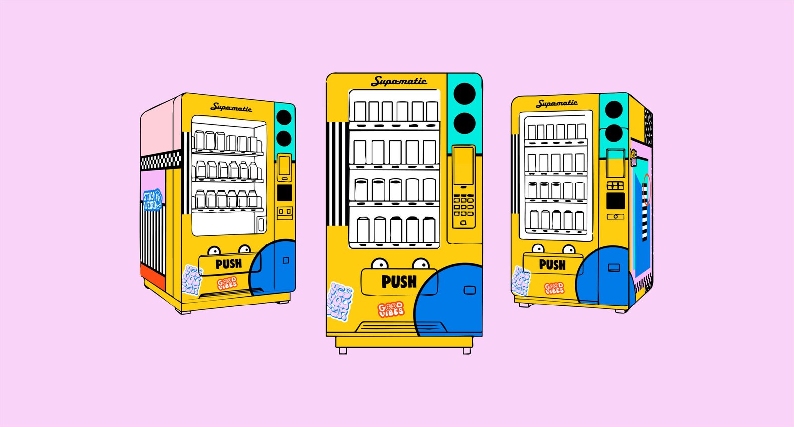 Supamatic Art Vending Machine