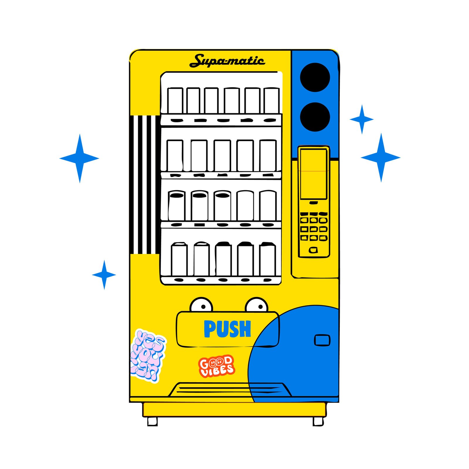 Supamatic Art Vending Machine